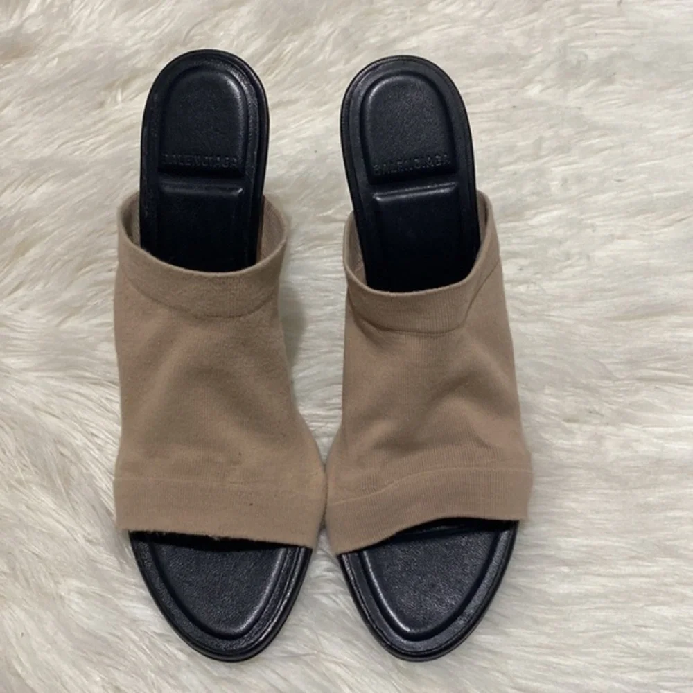 Balenciaga‎ Stretch Knit sandals size 36